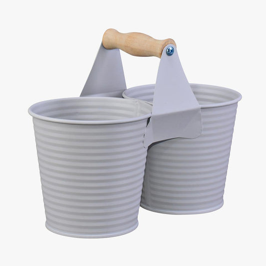 SHORT LINES Double Pot Grey 1.2L