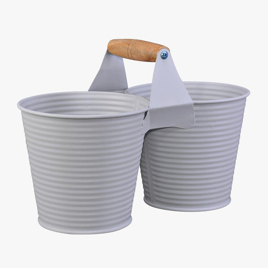 SHORT LINES Double Toilet Gray 2.4L