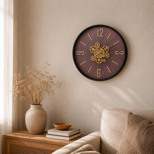 Quartz Wall Clock D.30.5x4.3cm