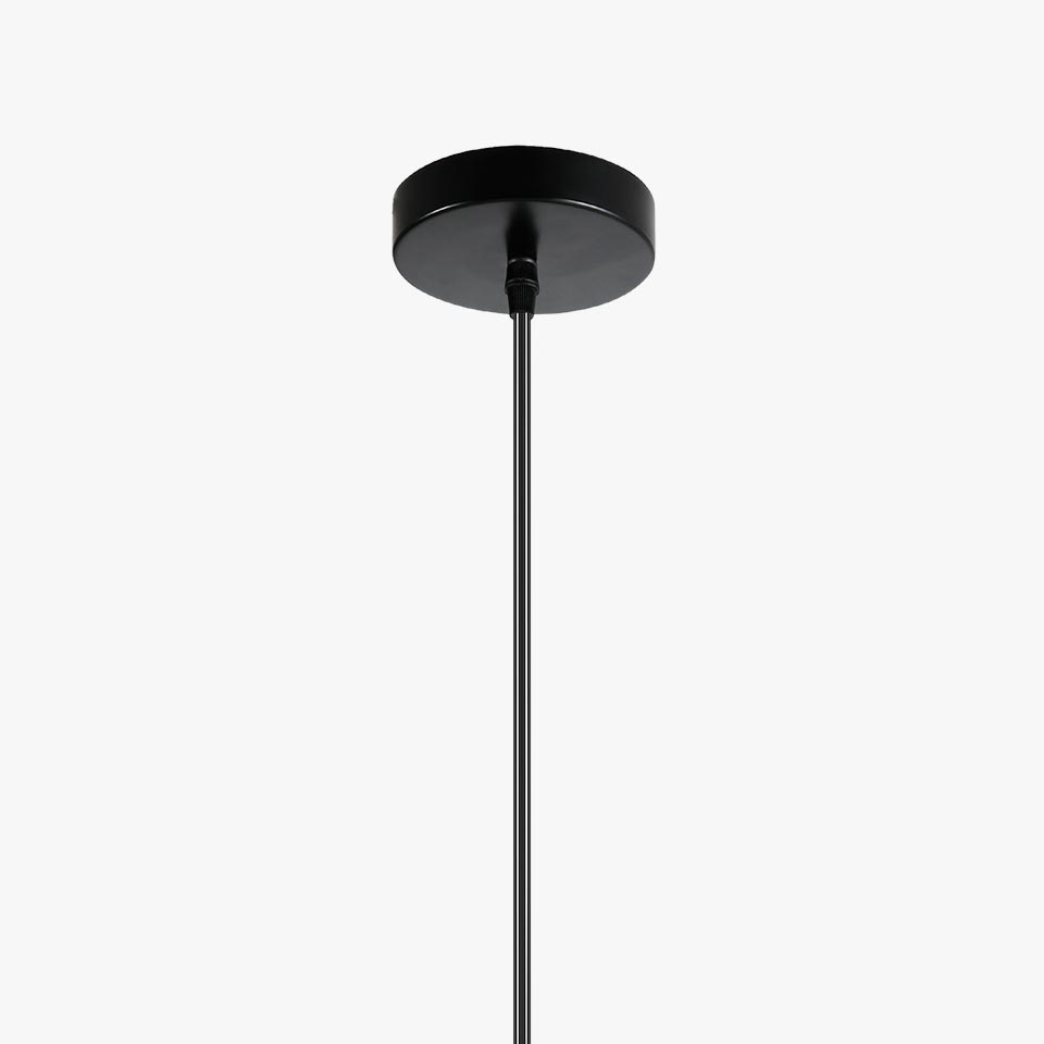 Candeeiro Suspenso NOARA Cinza D.36x27cm
