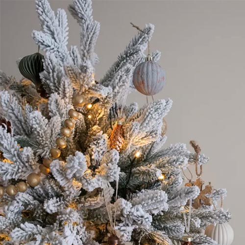 Árvore de Natal CLASSIC SNOW A.210cm