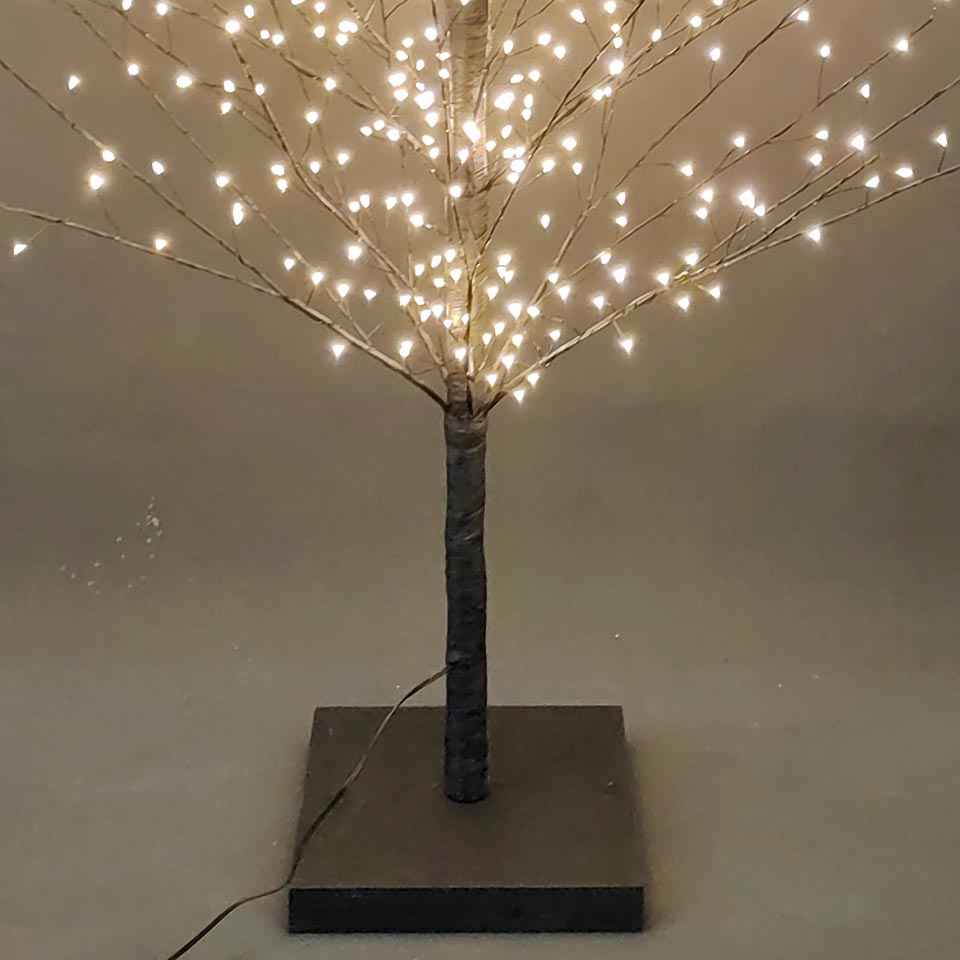 Árvore de Natal MANTY LED Preto A.180cm