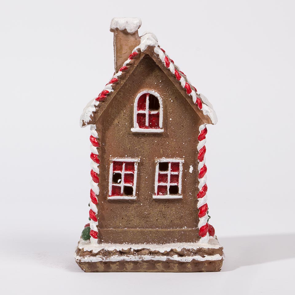 Casinha de Gengibre com Led GINGER HOUSE 12.5x10.5x20.5cm