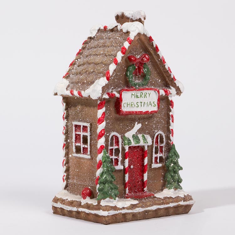 Casinha de Gengibre com Led GINGER HOUSE 12.5x10.5x20.5cm