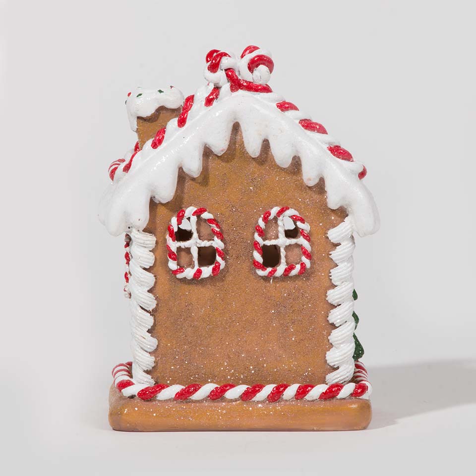 Casinha de Gengibre com Led GINGER HOUSE 12.5x9.5x17cm
