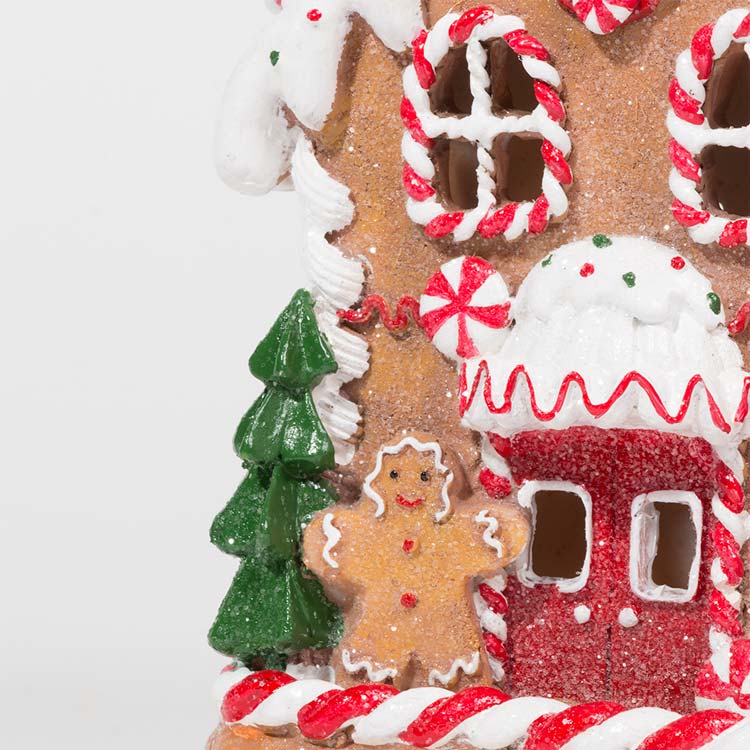 Casinha de Gengibre com Led GINGER HOUSE 12.5x9.5x17cm