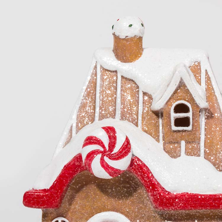 Casinha de Gengibre com Led GINGER HOUSE 16.5x9.5x18cm