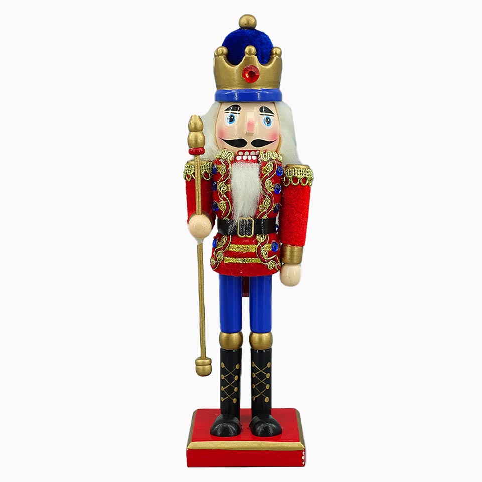 Boneco Decorativo de Natal NUTCRACK 7x6x25cm