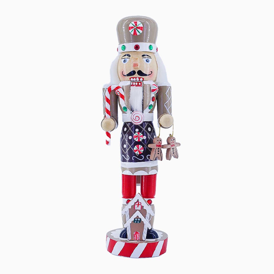 Boneco Decorativo de Natal DOUGHLAND 6.5x6.5x25cm