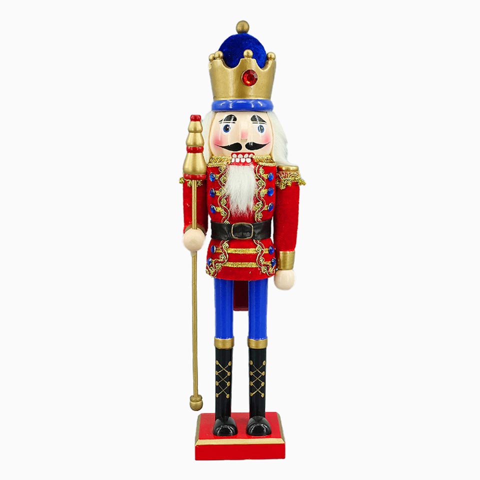 Boneco Decorativo de Natal NUTCRACK 10x7x38cm