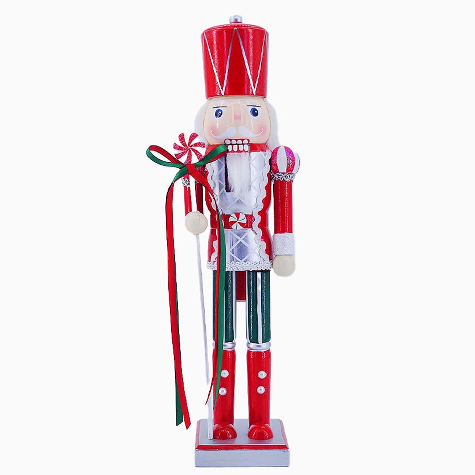 Boneco Decorativo de Natal GLANZ 9.7x7x38cm
