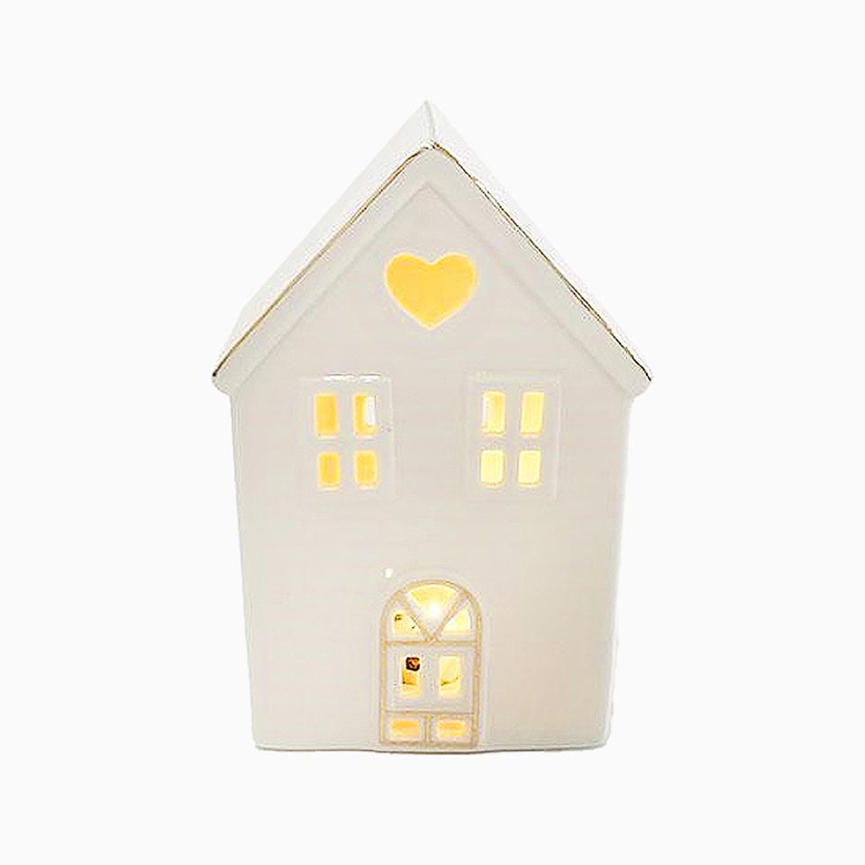 Casa Decorativa SERENUS com Luz LED 10x7.2x15.8cm