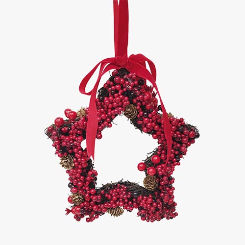 Estrela Decorativa de Natal MISTLEWISH 27cm