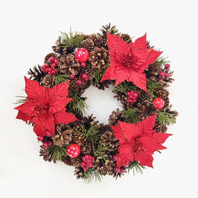 Coroa de Natal FORESTTALE 29,5cm