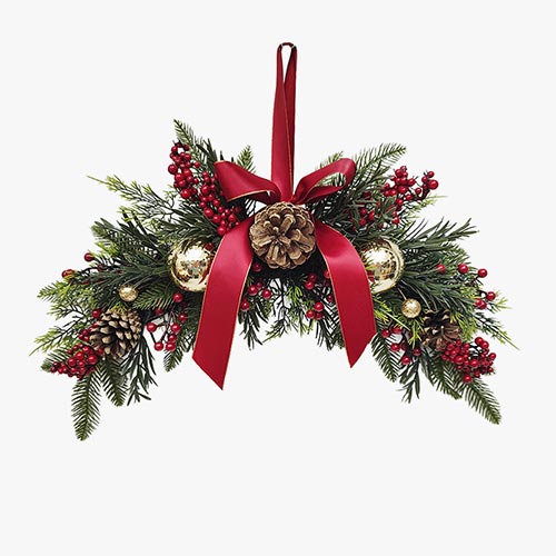 Arranjo Decorativo de Natal BOWBELLE 52cm