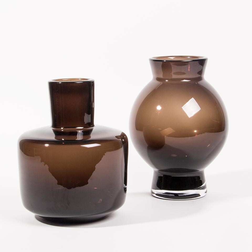 Jarra VETRO NOBLE Castanha D.19x27cm