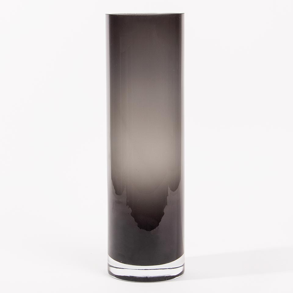 OPALE VETRO Gray Vase D.12x40cm