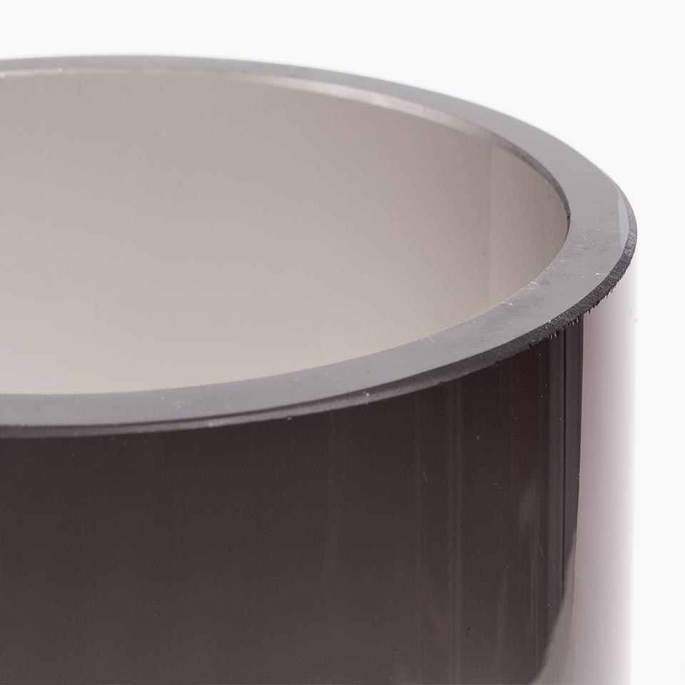 OPALE VETRO Gray Vase D.12x40cm