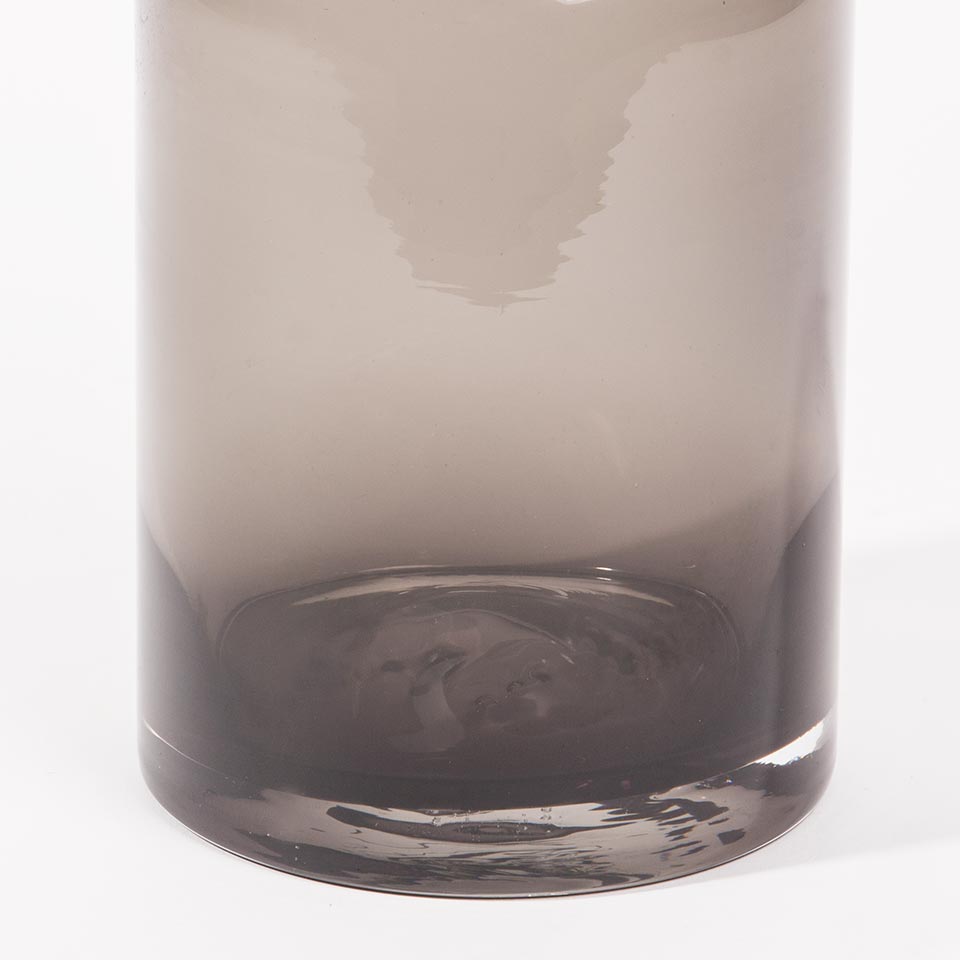 Jarra GLASÉ VETRO Cinza D.13x20cm