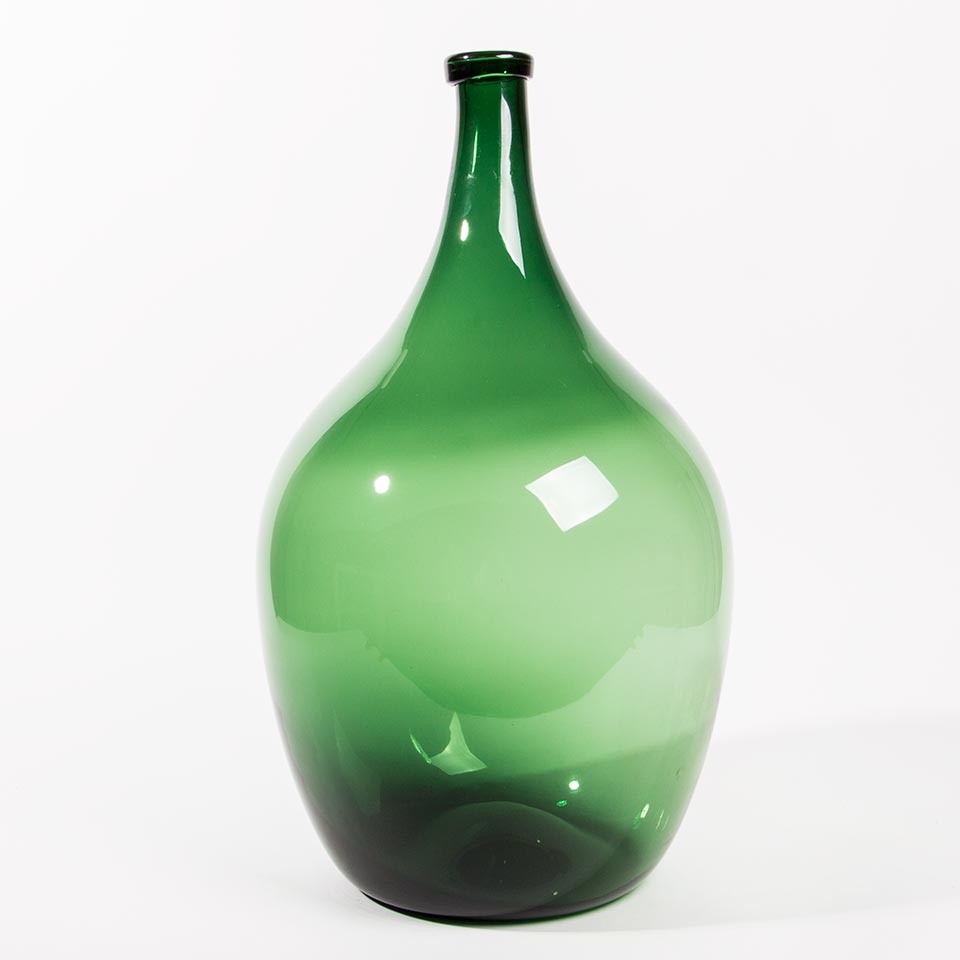Jarra VETRO BUTTIGLIA Verde D.31x52cm