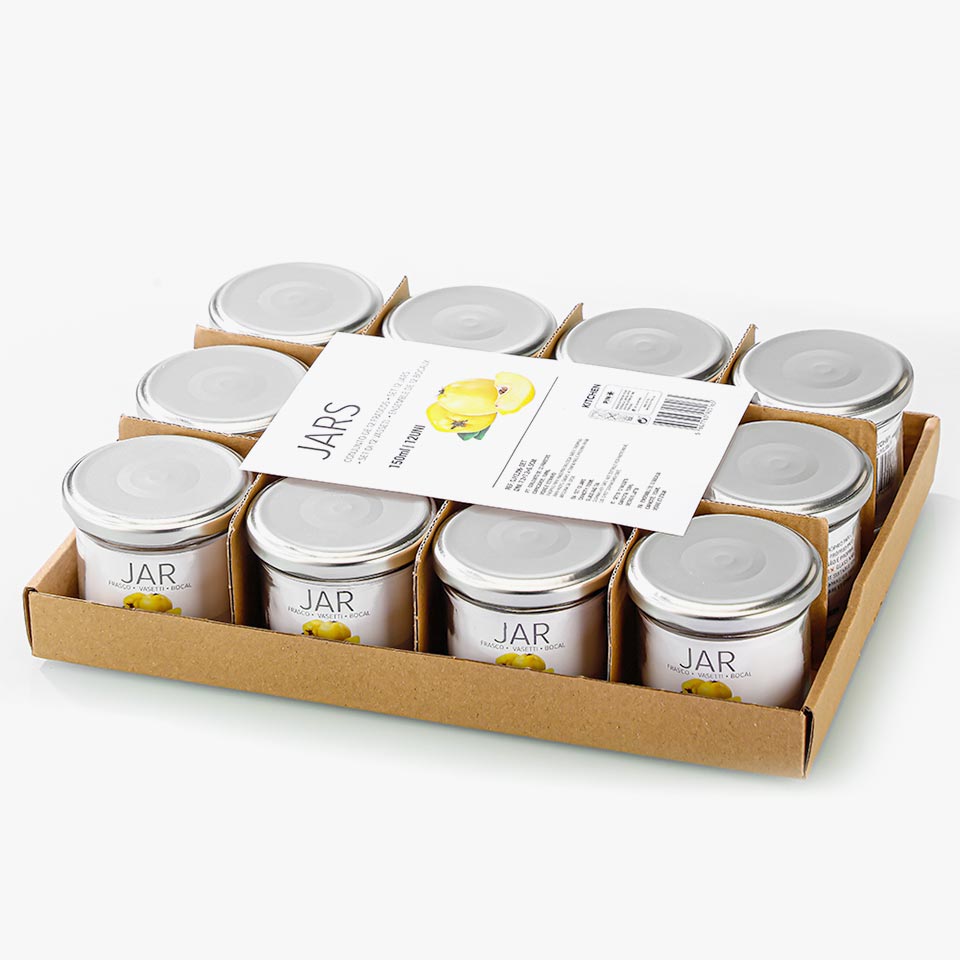 Set of 12 TWIST JAR 15cl Bottles