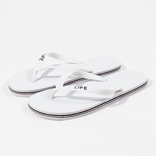 Chinelos LIFE Branco