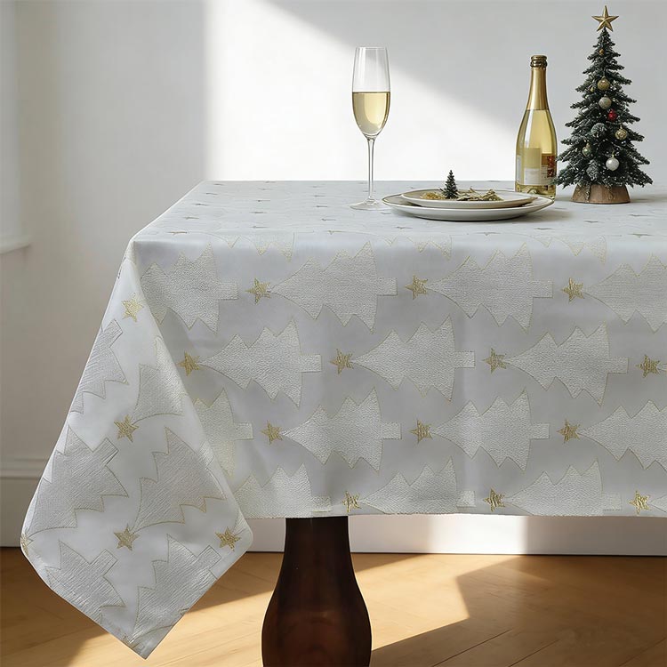 ALMÉA Red Tablecloth 140x200cm