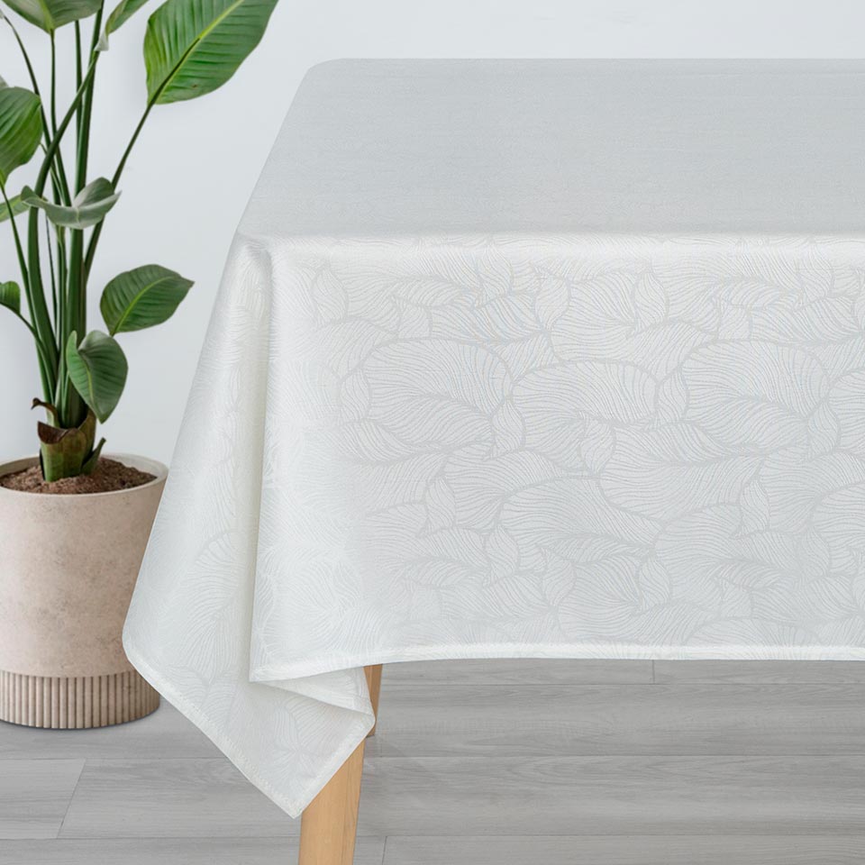 Toalha de Mesa NIVA Branco 140x300cm