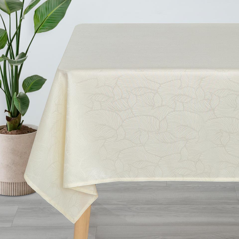 Toalha de Mesa NIVA Creme 140x200cm