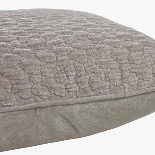 Capa de Almofada KROKOS Taupe 45x45cm