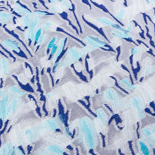 FLORÉA Blue Decorative Pillow 43x43cm