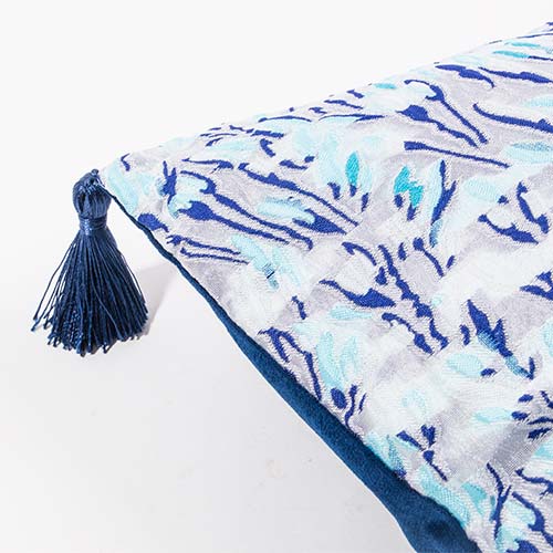 FLORÉA Blue Decorative Pillow 43x43cm