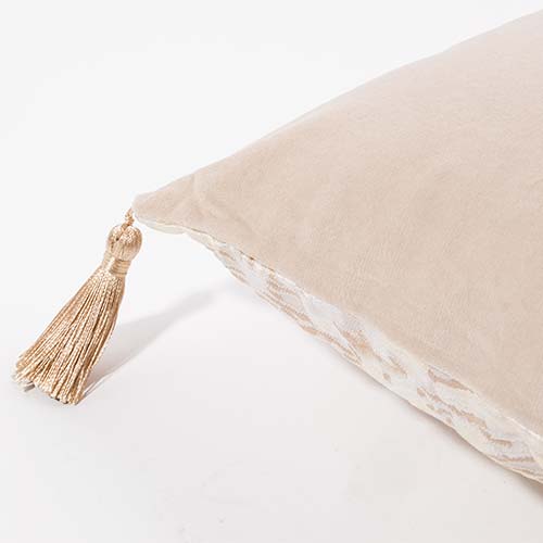 FLORÉA Beige Decorative Pillow 43x43cm