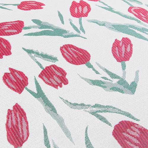 Red Tulip Decorative Pillow 45x45cm