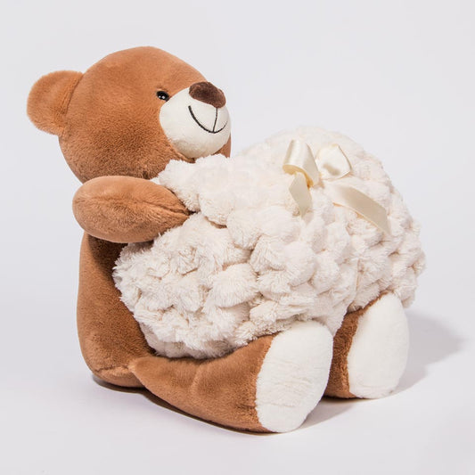 BROW BEAR Plush Blanket