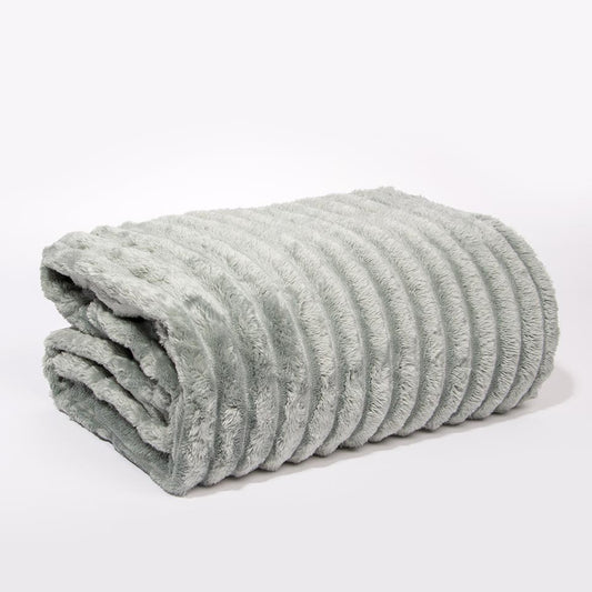 Blanket COZY AURA Dry Green 170x130cm