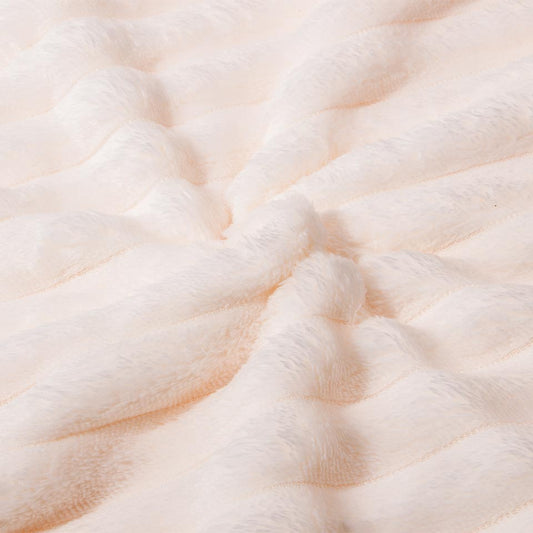 Blanket COZY AURA White 170x130cm