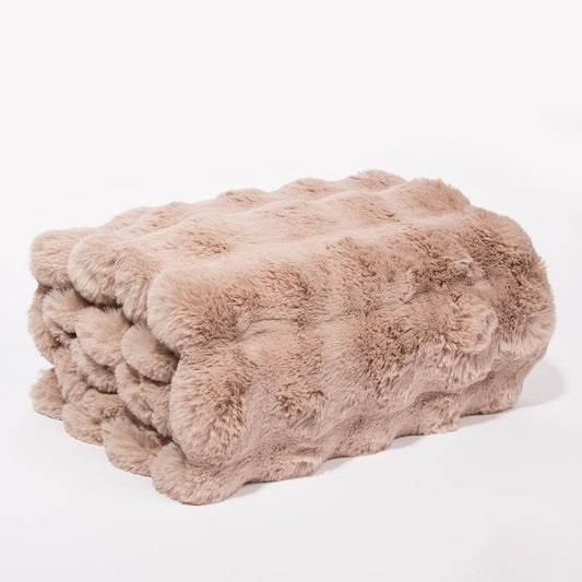 Blanket COZY ELEGANCE Beige130x170cm