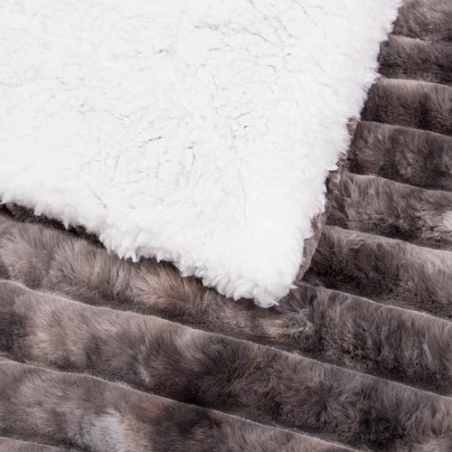 NIDO Dark Grey Blanket 130x170cm