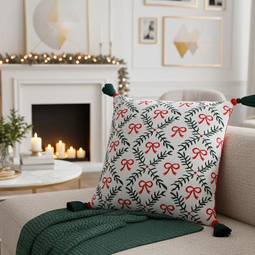 Almofada Decorativa BOW LEAF 50x50cm