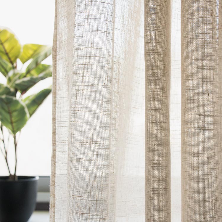 ADUNA Curtain Raw 140x250cm