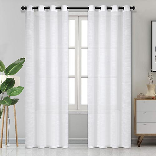 VELLO White Curtain 140x250cm