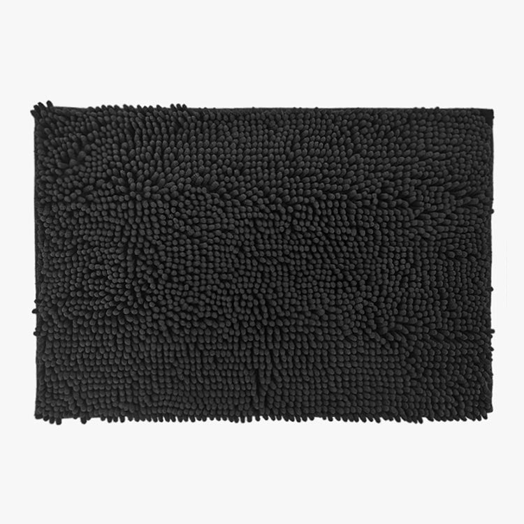 Tapete de Casa de Banho Antiderrapante NEST Preto 40X60cm