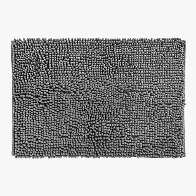 Tapete de Casa de Banho Antiderrapante NEST Cinza 40X60cm