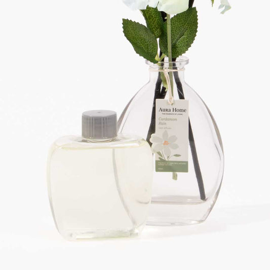 Difusor de Aroma com Flor Decorativa CARDAMOMO 150ml