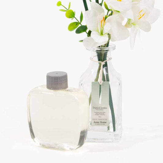 Difusor de Aroma com Flor Decorativa JASMIM 150ml