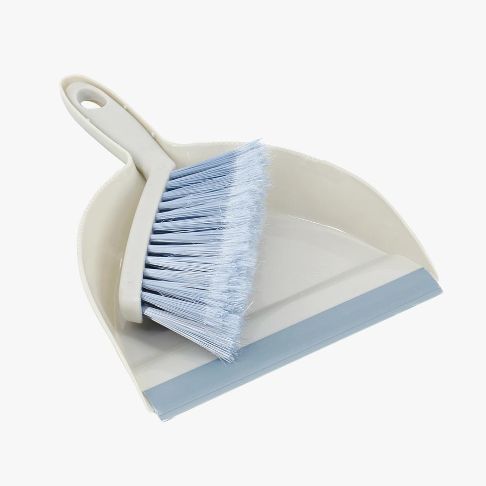 Conjunto de Pá com Vassoura BLUE CLEANING 25.3x18x3.5cm