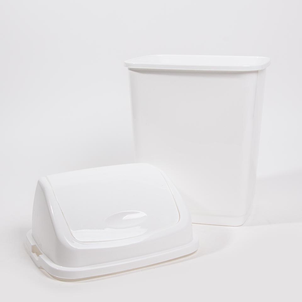 Balde do Lixo USUS Branco 35L