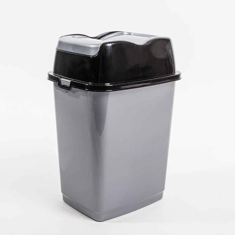 Balde do Lixo NEXUS Cinza 50L