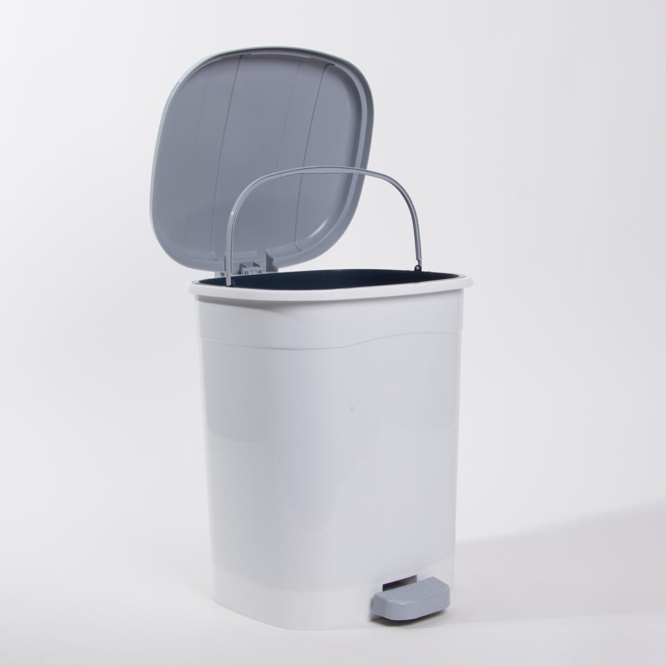 Conjunto de 3 Baldes do Lixo KLAR com Pedal